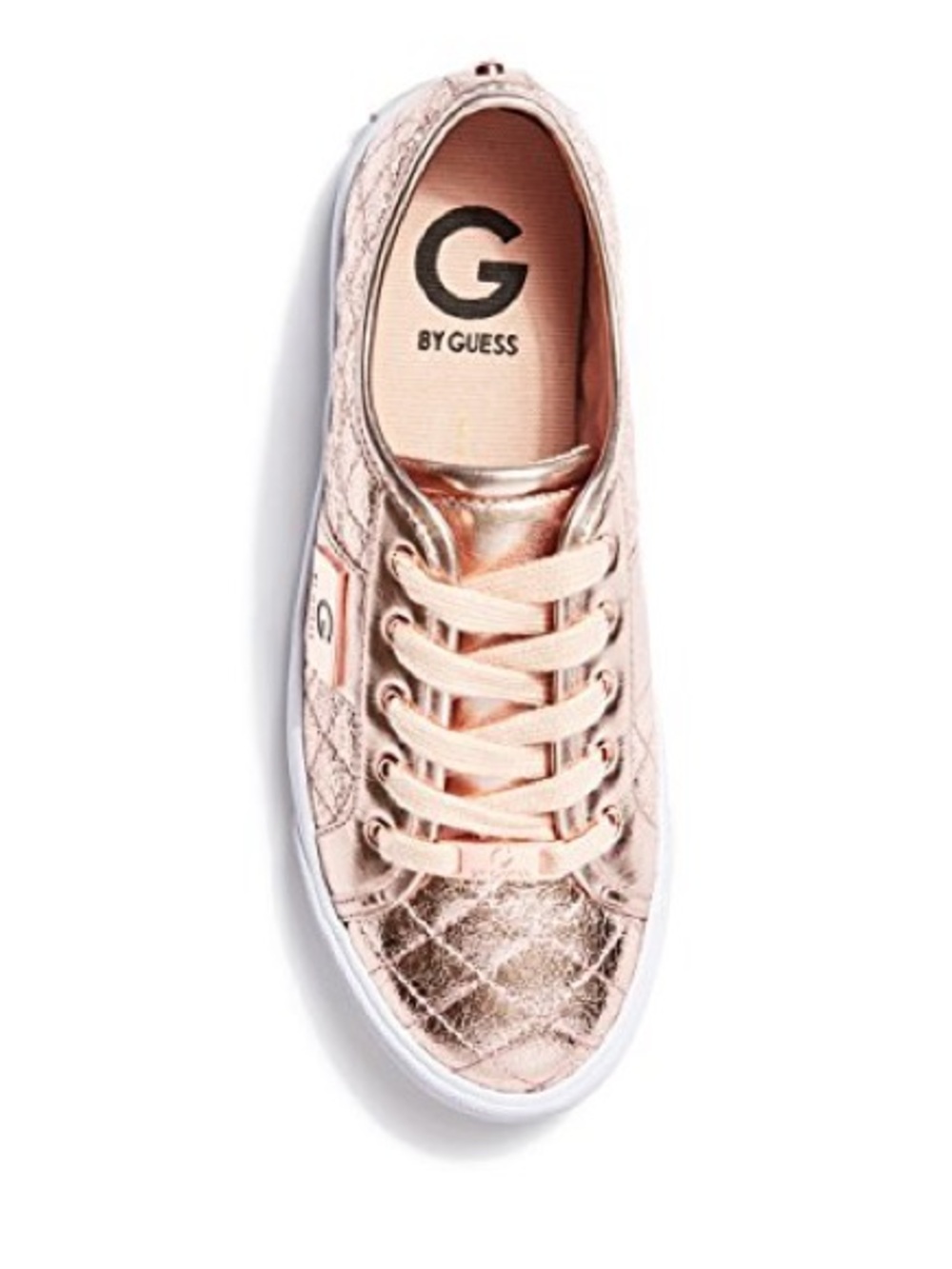 G by Guess Backerett Rose Gold Sneakers - Picture 11 of 12